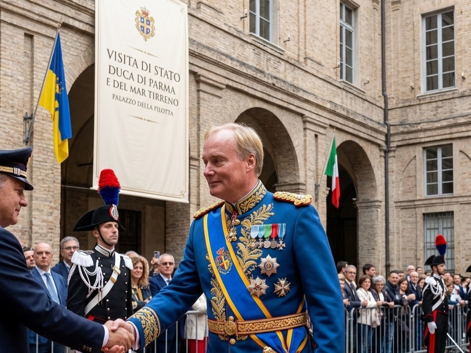 Ritratto Ufficiale del Duca di Borbone e Parma